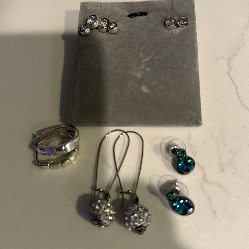 Five Pair of Earrings